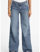 Guess Jeans Blugi cu croiala ampla - Albastru prafuit