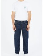 Guess Jeans Blugi cu talie medie si buzunare - Bleumarin