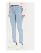 Guess Jeans Blugi din denim slim fit cu talie medie cu buzunare