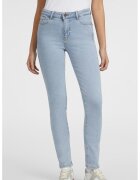 Guess Jeans Blugi skinny cu talie inalta G05 - Albastru deschis