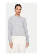 Guess Jeans Bluza de trening cu logo discret din amestec de bumbac