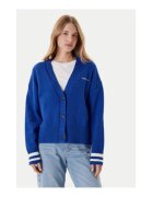 Guess Jeans Cardigan cu maneci lungi si model uni