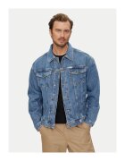 Guess Jeans Geaca de blugi barbati albastru - denim -