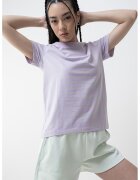 Guess Jeans Guess - Tricou din amestec de bumbac cu model in dungi - Verde/Lila
