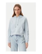 Guess Jeans Hanorac uni cu buzunar kangaroo
