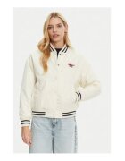 Guess Jeans Jacheta bomber cu capse