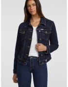 Guess Jeans Jacheta regular fit din denim - Albastru inchis
