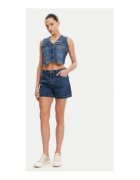Guess Jeans Pantaloni scurti din denim cu talie medie