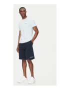 Guess Jeans Pantaloni scurti lejeri din bumbac cu logo
