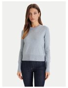 Guess Jeans Pulover de dama albastru deschis