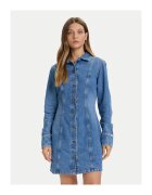 Guess Jeans Rochie din denim - albastru - femei