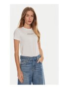 Guess Jeans Tricou din amestec de bumbac organic si logo -