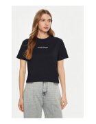 Guess Jeans Tricou Din Bumbac Cu Text Imprimat