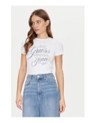 Guess Jeans Tricou slim fit cu logo