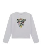 GUESS KIDS Bluza regular fit cu logo - Negru/Galben deschis/Alb murdar