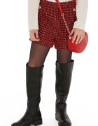 GUESS KIDS Pantaloni scurti din tuid - Rosu