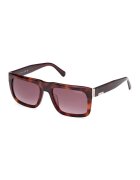 Guess Ochelari de soare dreptunghiulari cu detaliu logo - Maro