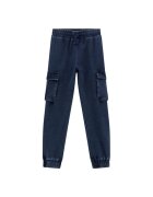 Guess Pantaloni copii - joggere - bleumarin -