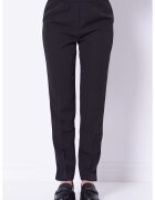 Guess Pantaloni Dama Eleganti conici - Negru