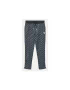 Guess Pantaloni de trening cu imprimeu si slituri laterale