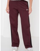 Guess Pantaloni de trening cu insertii contrastante - Violet tyrian