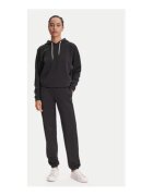 Guess Pantaloni de trening din amestec de bumbac cu model logo discret - logo metalic si snur in talie