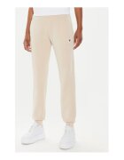 Guess Pantaloni de trening din amestec de modal cu logo discret
