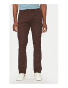 Guess Pantaloni din amestec de bumbac cu model uni