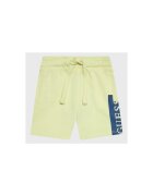 Guess Pantaloni scurti copii - Bumbac organic - Galben - Galben