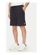 Guess Pantaloni scurti cu snur in talie - bleumarin