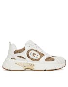 Guess Pantofi sport dama maro - piele ecologica