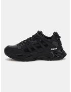 Guess Pantofi sport de piele - Negru