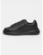 Guess Pantofi sport din piele si piele ecologica - Negru