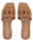 Guess Papuci dama TANGO - piele naturala - maro