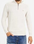 Guess Pulover - Poliamida - Crem - 49878 - Crem