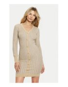 Guess Rochie bodycon tricotata - cu nasturi decorativi