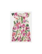 Guess Rochie cu imprimeu floral si maneci scurte