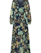 Guess Rochie dama Poliester - Albastru - Albastru