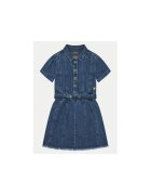 Guess Rochie din denim cu maneca scurta