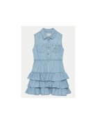 Guess Rochie din denim cu volane