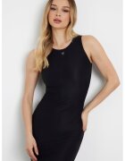 Guess Rochie lunga cu decolteu rotund - Negru