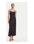 Guess Rochie lunga cu decolteu sweetheart - Negru