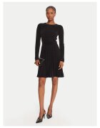 Guess Rochie tricotata de dama negru - fabricata din material de calitate