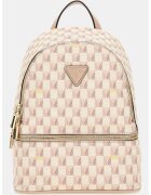 Guess Rucsac cu model si barete ajustabile Follie - Alb/Bej