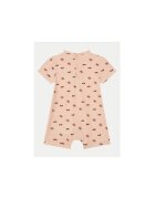 Guess Salopeta din amestec de bumbac organic cu imprimeu logo