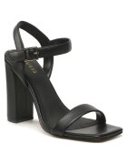 Guess Sandale din piele ecologica cu toc masiv