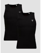 Guess Set de top-uri din amestec de bumbac - 2 Piese - Negru
