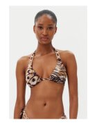 Guess Sutien de baie cu animal print