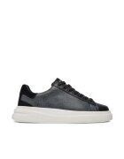 Guess Tenisi barbati piele ecologica - negru -