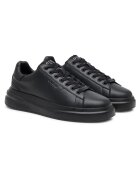 Guess Tenisi barbati piele naturala - negru -